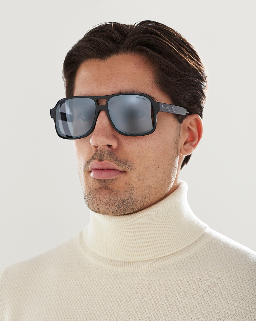 Herren | Moncler Lunettes Sectrant Sunglasses Black | Moncler Lunettes | Sectrant Sunglasses Black
