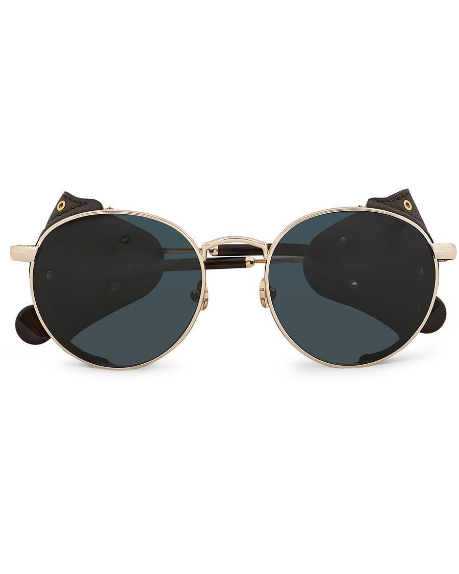 Herren | Moncler Lunettes Blazon Polarized Sunglasses Gold/Brown | Moncler Lunettes | Blazon Polarized Sunglasses Gold/Brown