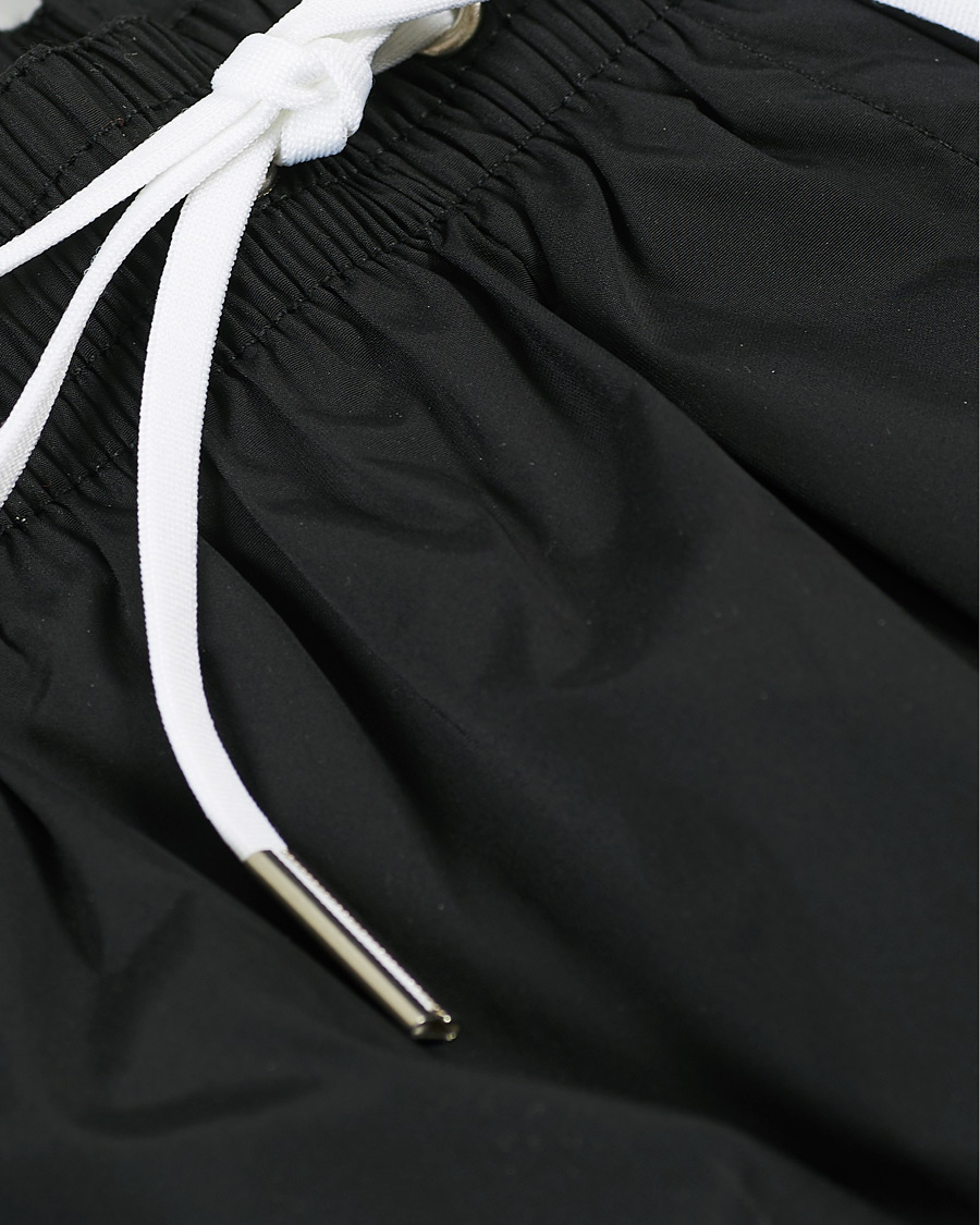 Herren | Badehosen | Dsquared2 | Icon Boxer Mid Swimshorts Black/Silver