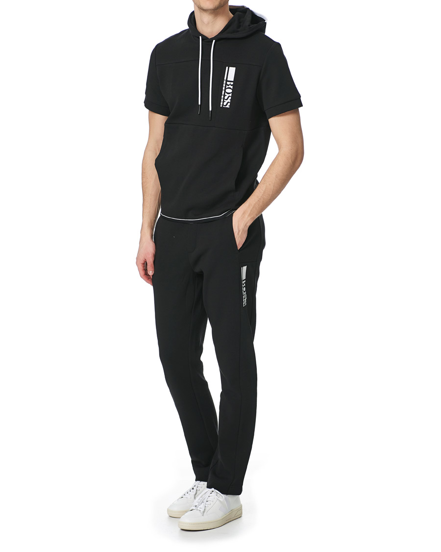 Herren | Hosen | BOSS GREEN | BOSS Athleisure Hadim Striped Sweatpants Black
