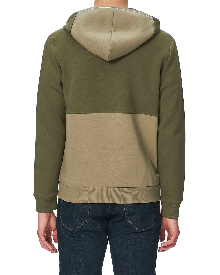 Herren | Pullover | BOSS GREEN | BOSS Athleisure Saggy Full Zip Hoodie Dark Green