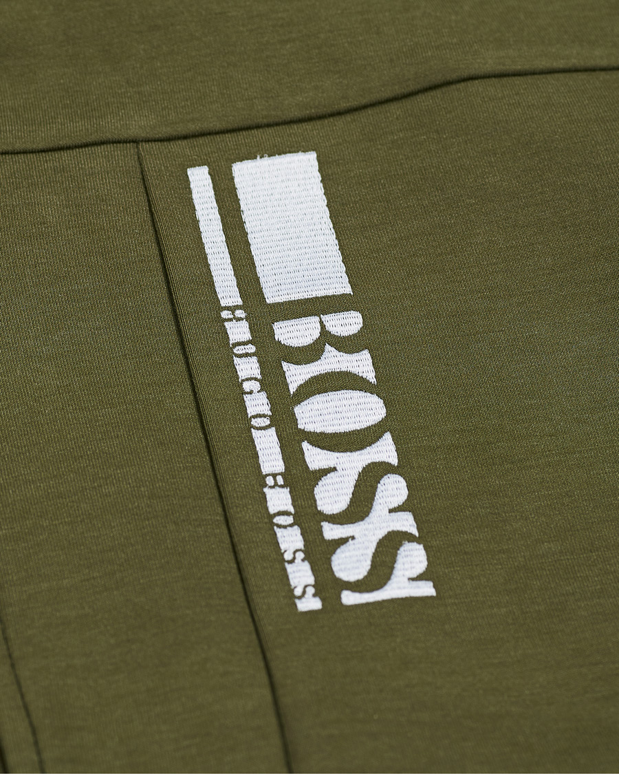Herren | Pullover | BOSS GREEN | BOSS Athleisure Saggy Full Zip Hoodie Dark Green