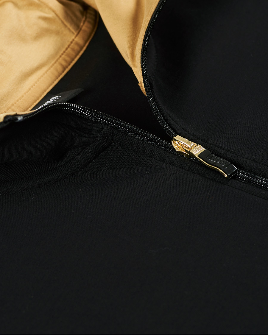 Herren | Pullover | BOSS GREEN | BOSS Athleisure Saggy Taped Full Zip Hoodie Black
