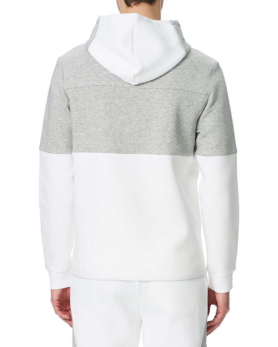 Herren | Pullover | BOSS GREEN | BOSS Athleisure Soody Block Hoodie Grey/White
