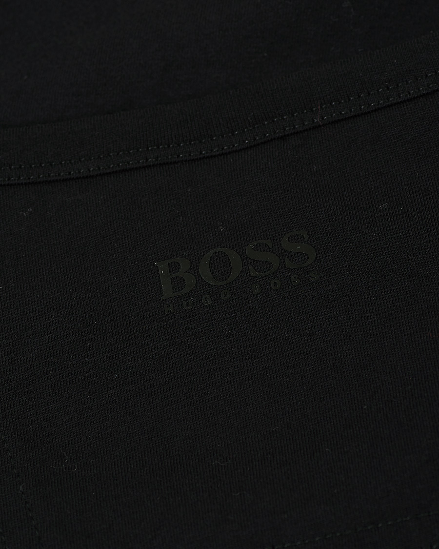 Herren | T-Shirts | BOSS GREEN | BOSS Athleisure Diamond Logo Crew Neck Tee Black