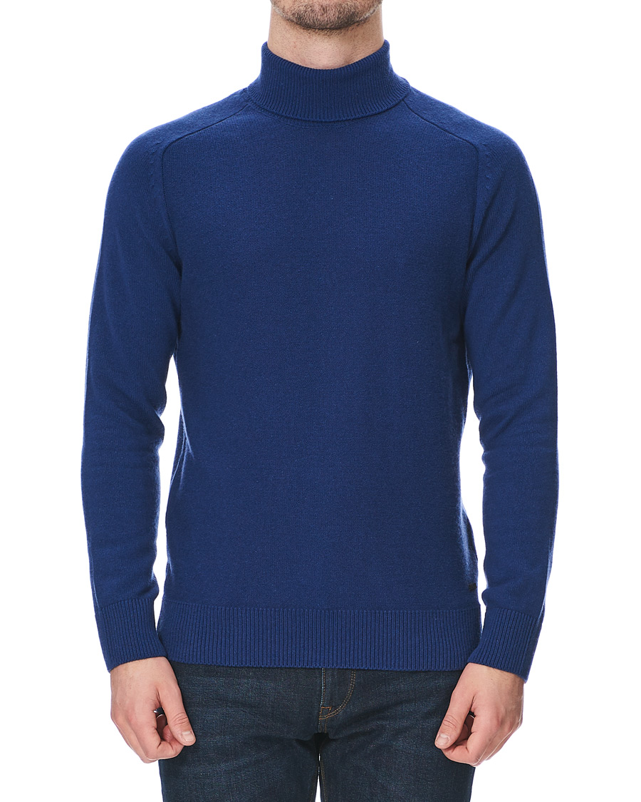 Herren | Pullover | BOSS ORANGE | BOSS Casual Aneberly Knitted Polo Navy