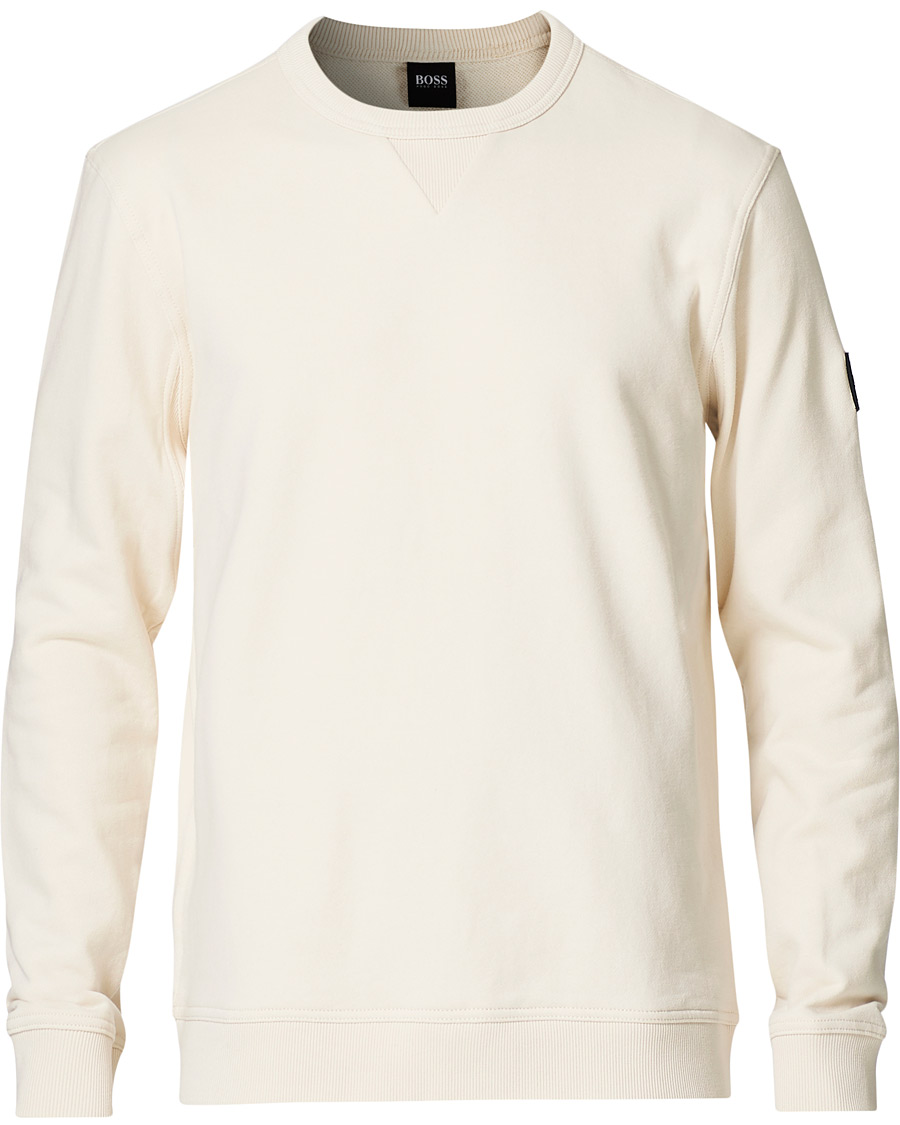 Herren | Pullover | BOSS ORANGE | BOSS Casual Walkup Sweatshirt Light Beige