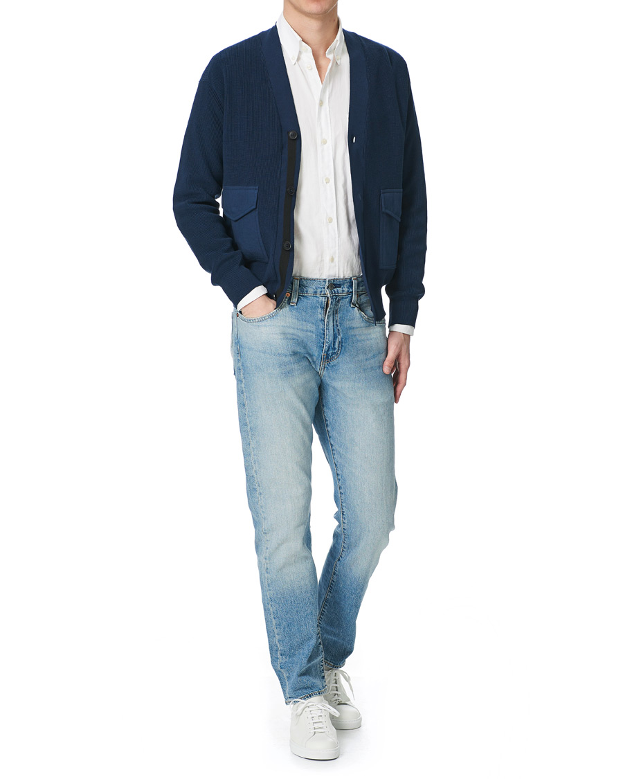 Herren | Pullover | BOSS ORANGE | BOSS Casual Kardione Knitted Cardigan Dark Blue