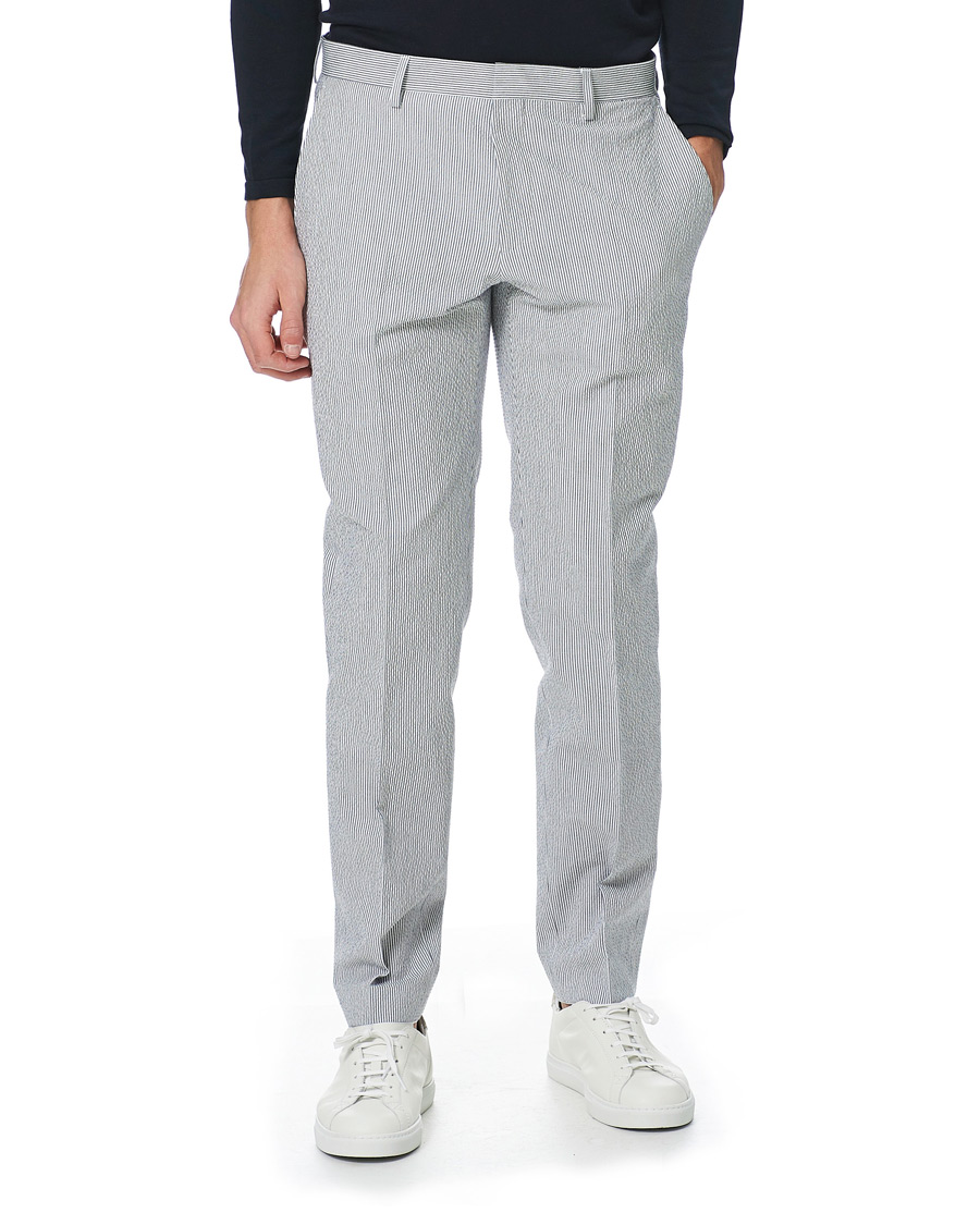 Herren | Anzüge | BOSS BLACK | BOSS Helford/Gander3 Seersucker Suit Open Grey