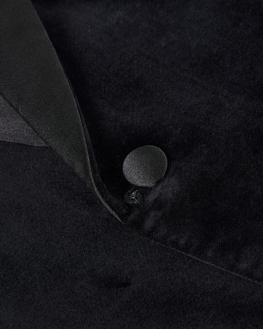 Herren | Sakkos | BOSS BLACK | BOSS Helward Velvet Smoking Jacket Black