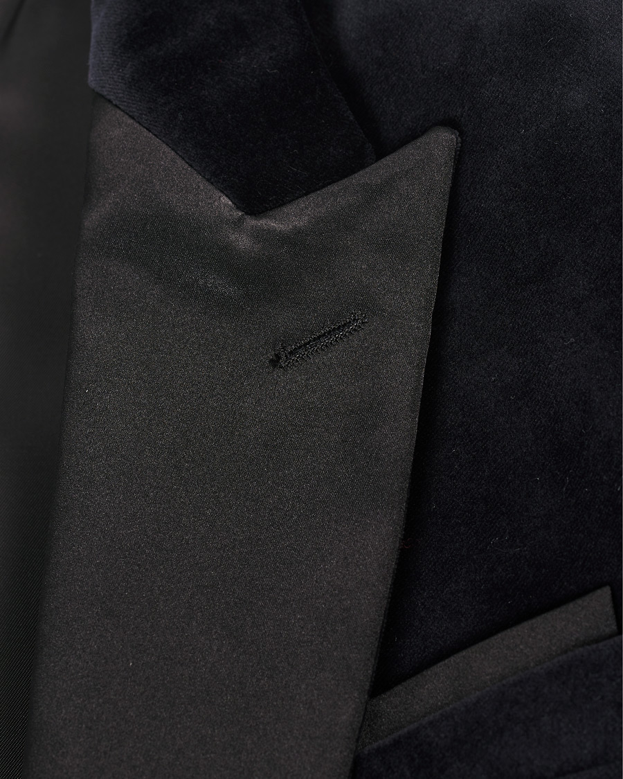 Herren | Sakkos | BOSS BLACK | BOSS Helward Velvet Smoking Jacket Black