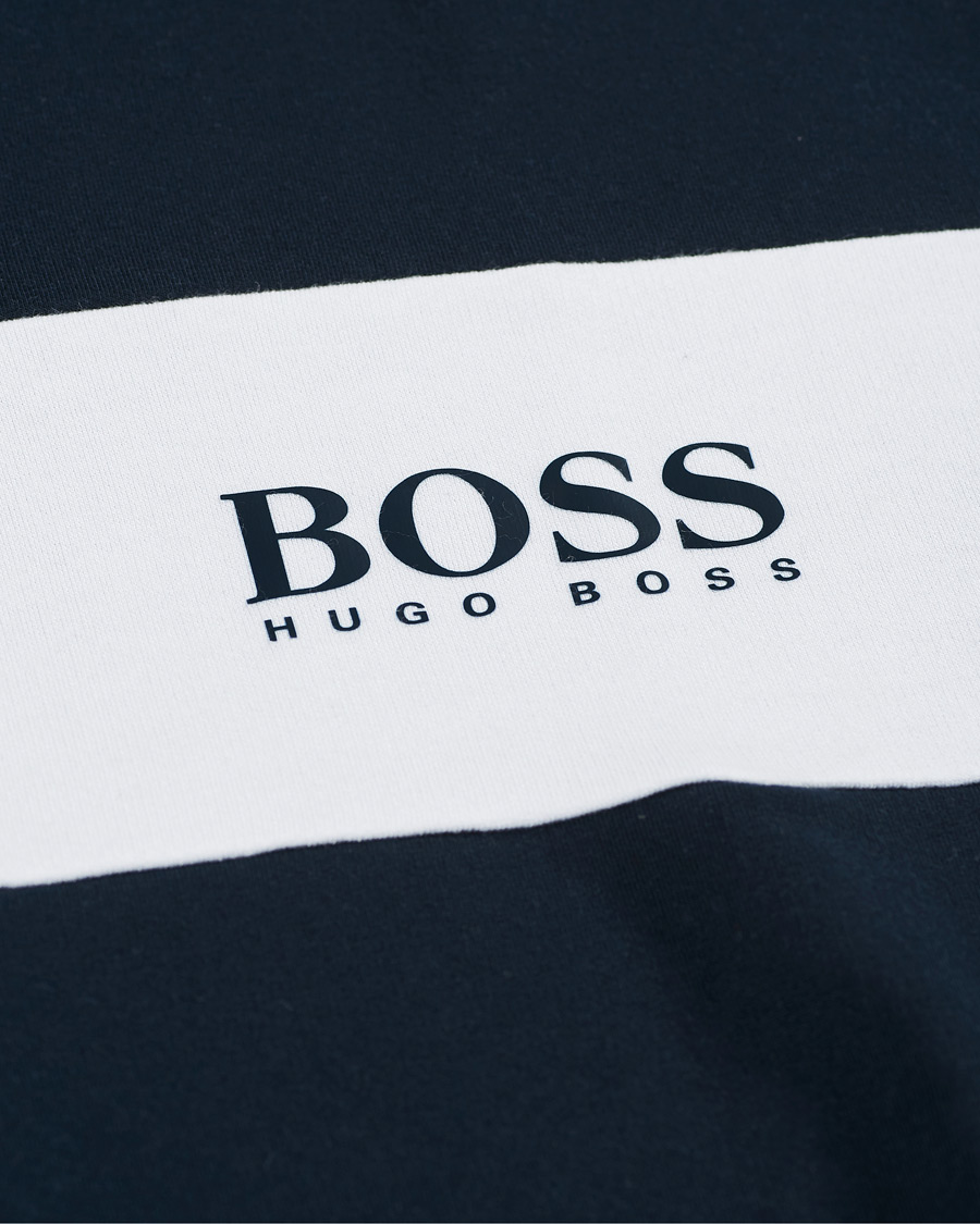 Herren | Pullover | BOSS BLACK | BOSS Full Zip Hoodie Jacket Dark Blue