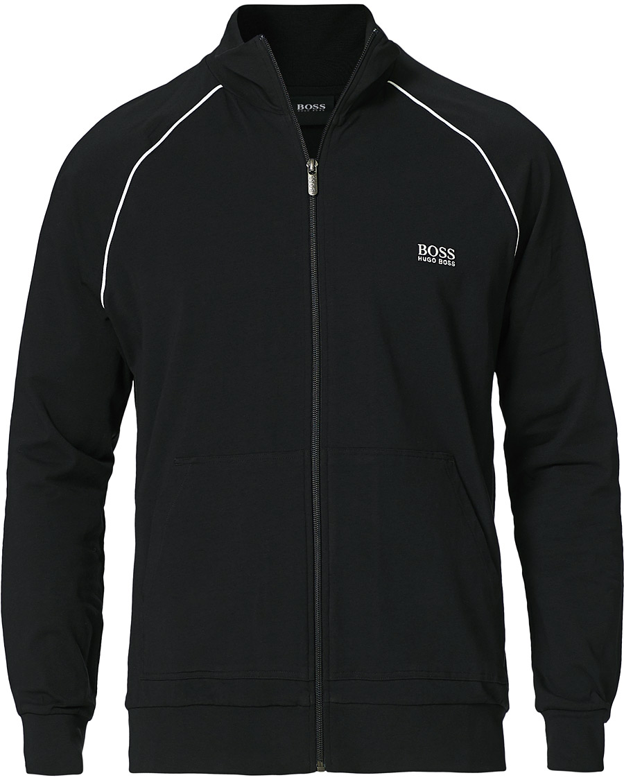 Herren | Pullover | BOSS BLACK | BOSS Mix & Match Full Zip Jacket Black