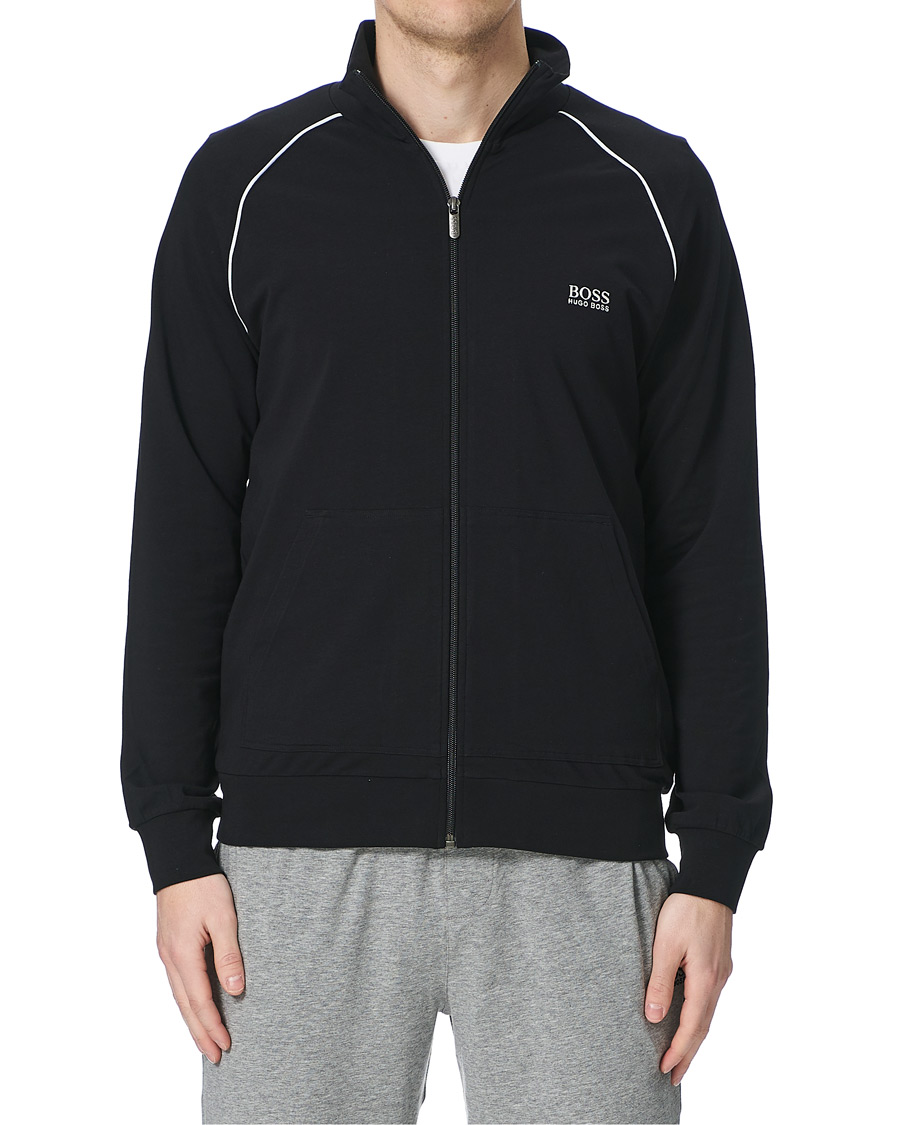 Herren | Pullover | BOSS BLACK | BOSS Mix & Match Full Zip Jacket Black