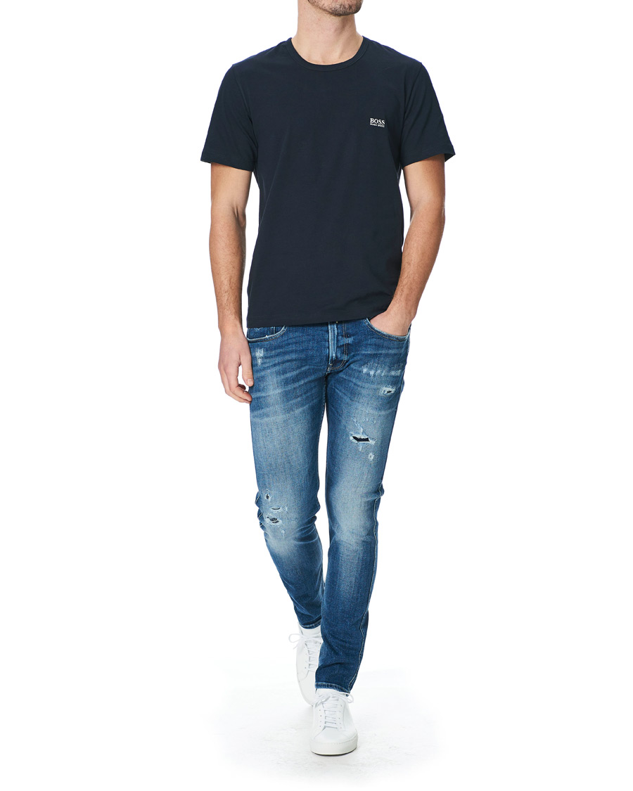Herren | T-Shirts | BOSS BLACK | BOSS 3-Pack Crew Neck Tee Navy/Black/White