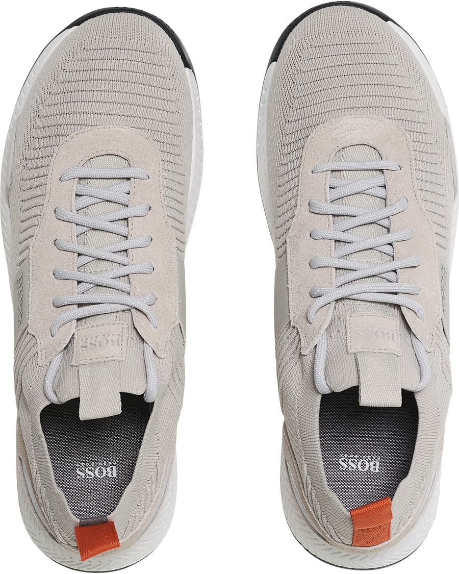 Herren | BOSS Titanium Mesh Running Sneaker Light Beige | BOSS BLACK | BOSS Titanium Mesh Running Sneaker Light Beige