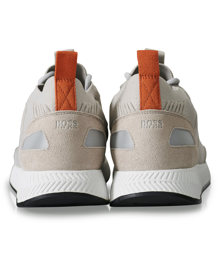 Herren | BOSS Titanium Mesh Running Sneaker Light Beige | BOSS BLACK | BOSS Titanium Mesh Running Sneaker Light Beige