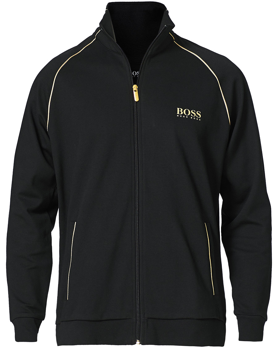 Herren | Pullover | BOSS BLACK | BOSS Tracksuit Full Zip Jacket Black