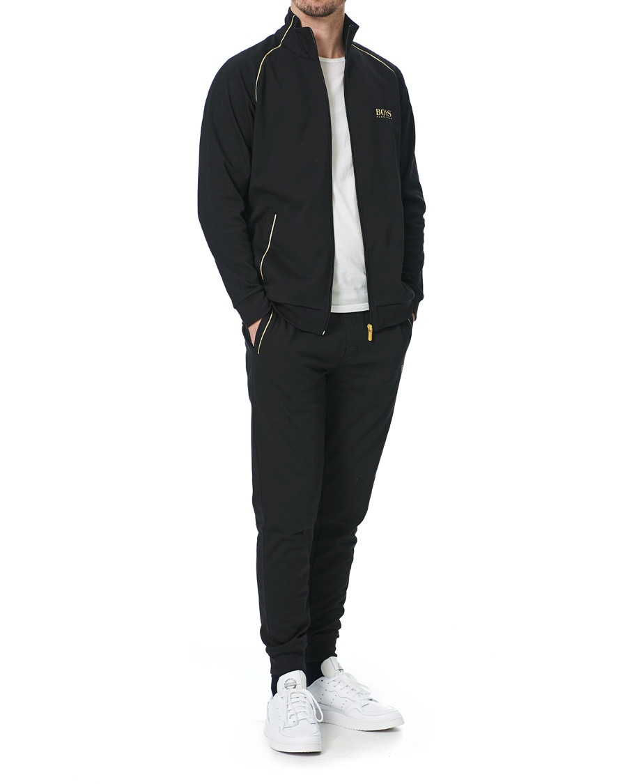 Herren | Pullover | BOSS BLACK | BOSS Tracksuit Full Zip Jacket Black