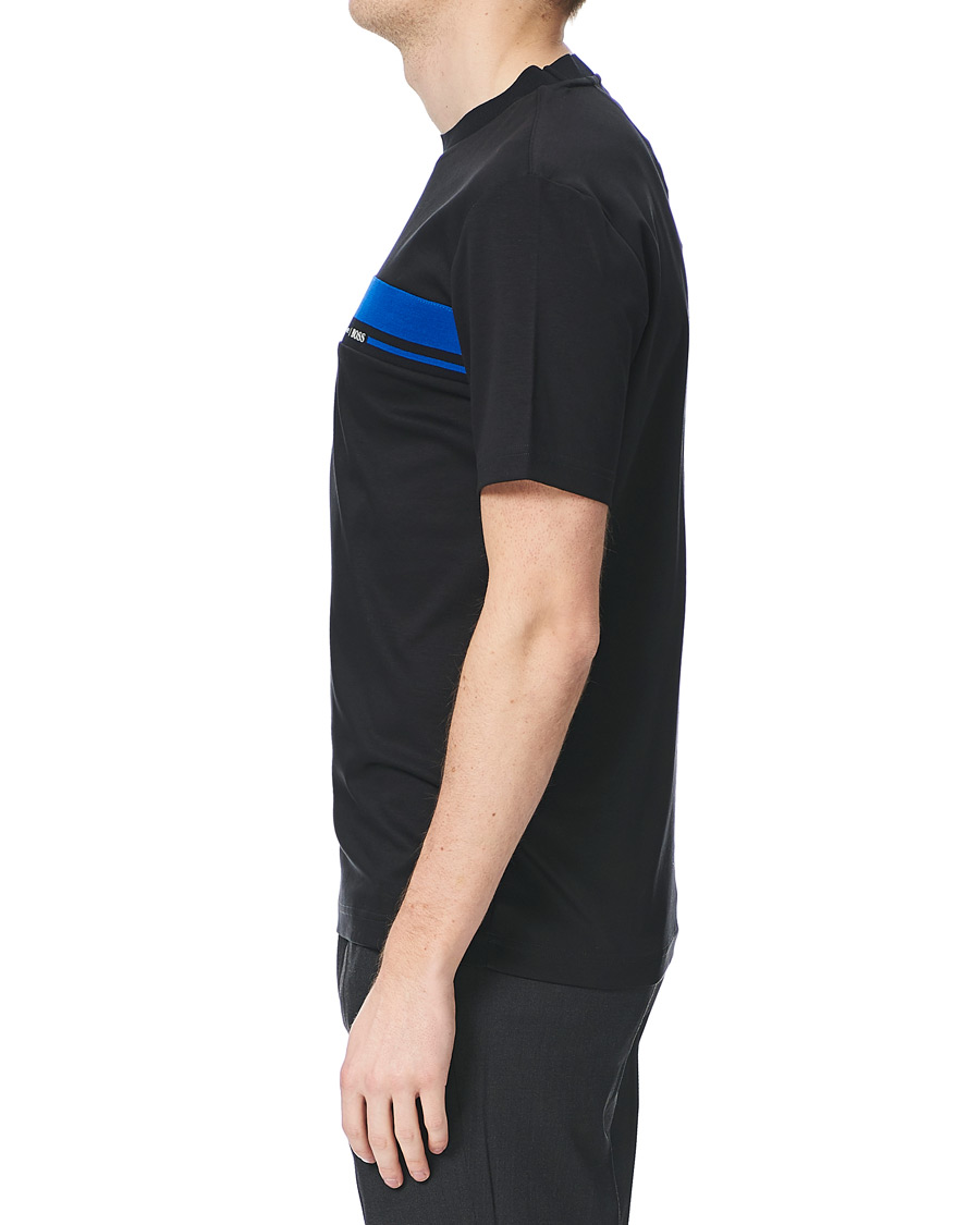 Herren | T-Shirts | BOSS BLACK | BOSS Porsche Capsule Tiburt Crew Neck Tee Black