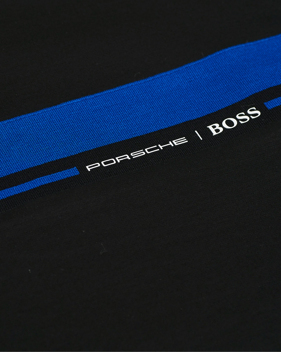 Herren | T-Shirts | BOSS BLACK | BOSS Porsche Capsule Tiburt Crew Neck Tee Black