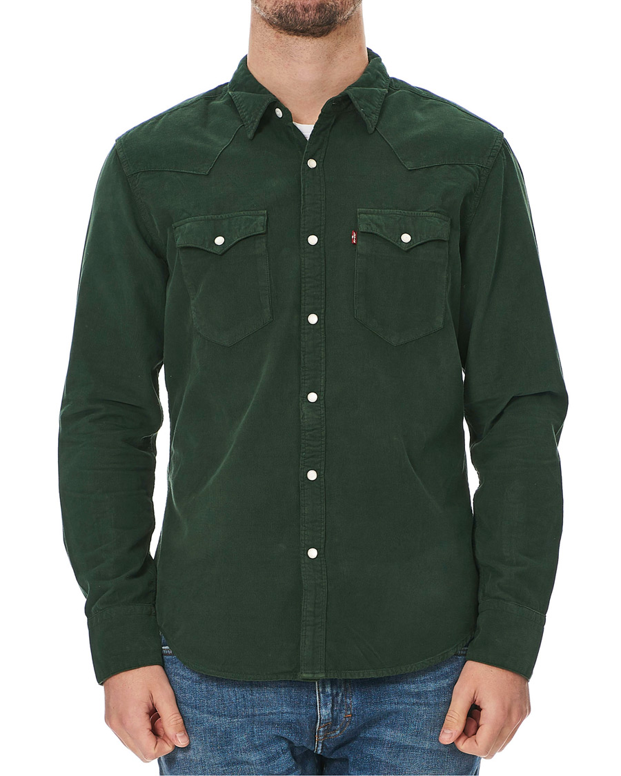 Hunter green western shirt sales