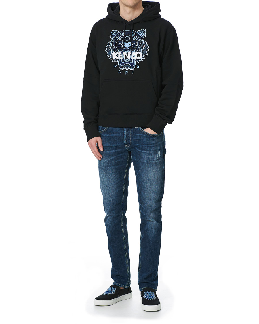 Herren | KENZO Tiger Slip On Sneaker Black | KENZO | Tiger Slip On Sneaker Black