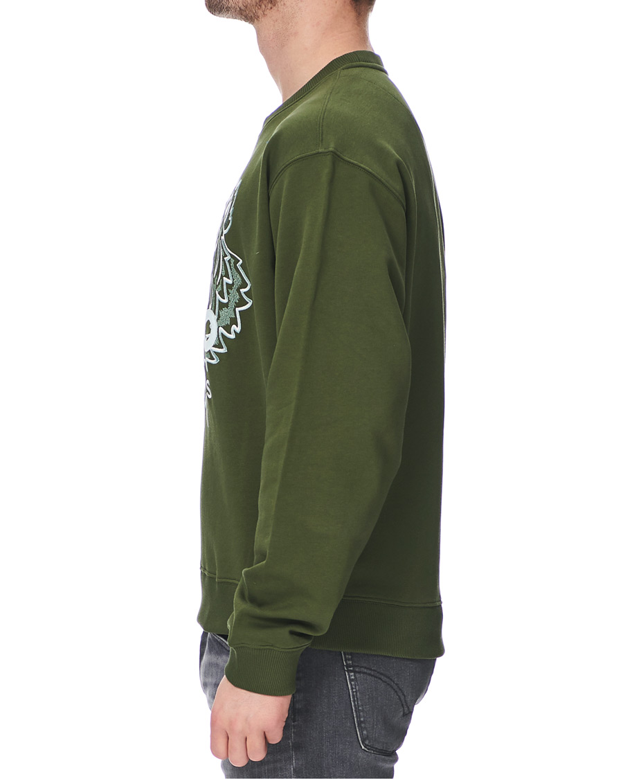 Herren | Pullover | KENZO | Tiger Crew Neck Sweatshirt Dark Khaki