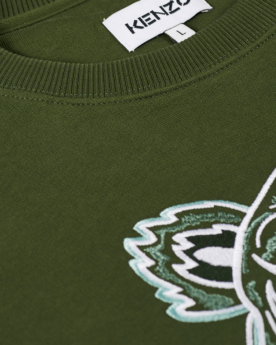 Herren | Pullover | KENZO | Tiger Crew Neck Sweatshirt Dark Khaki