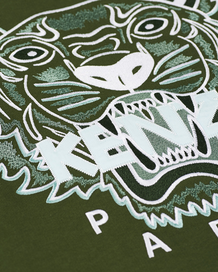 Herren | Pullover | KENZO | Tiger Crew Neck Sweatshirt Dark Khaki