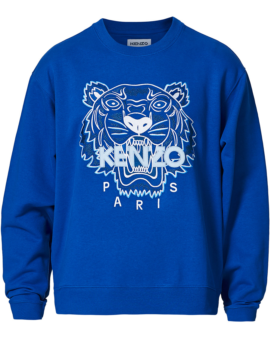 KENZO Tiger Crew Neck Sweatshirt Royal Blue bei Care of Carl