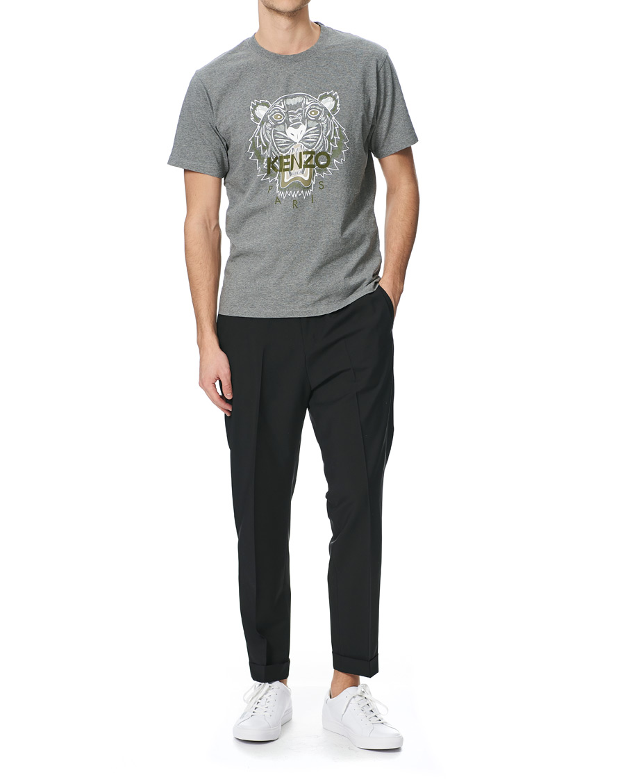 Herren | T-Shirts | KENZO | Tiger Crew Neck Tee Dove Grey