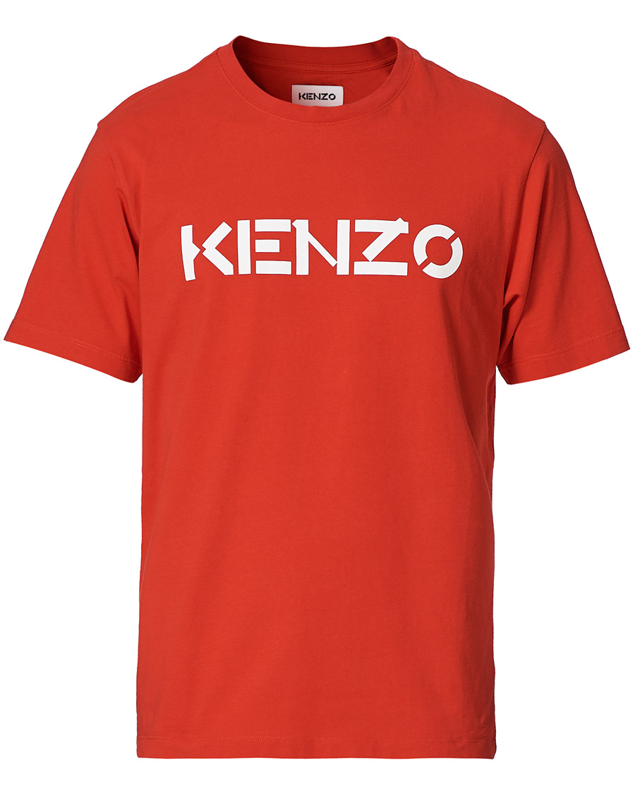 Herren | T-Shirts | KENZO | Logo Classic Crew Neck Tee Medium Red