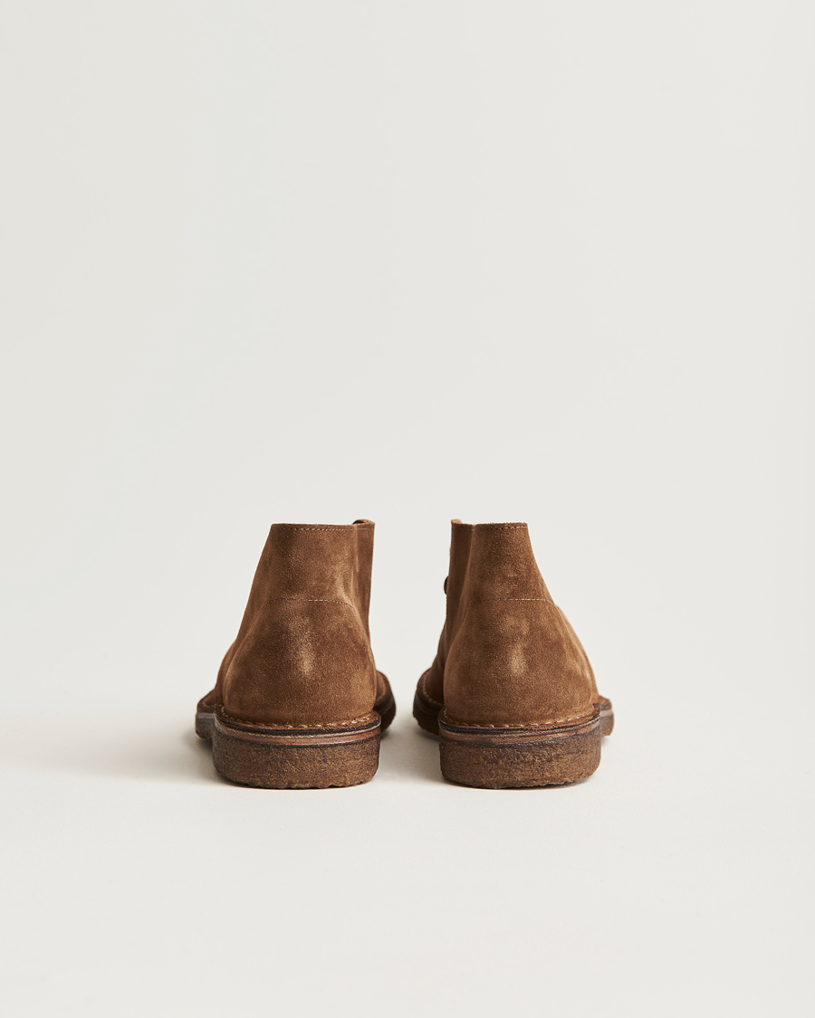 Herren | Boots | Drake's | Clifford Suede Desert Boots Light Brown