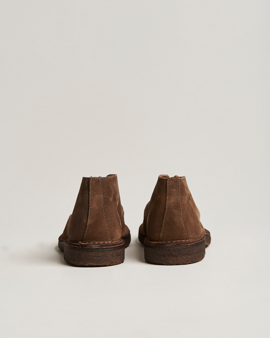 Herren | Boots | Drake's | Crosby Moc-Toe Suede Chukka Boots Brown