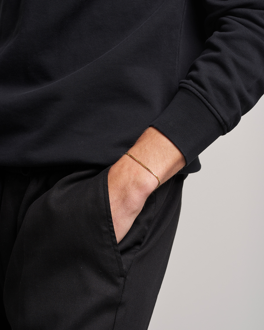 Herren | Tom Wood Square Bracelet Gold | Tom Wood | Square Bracelet Gold