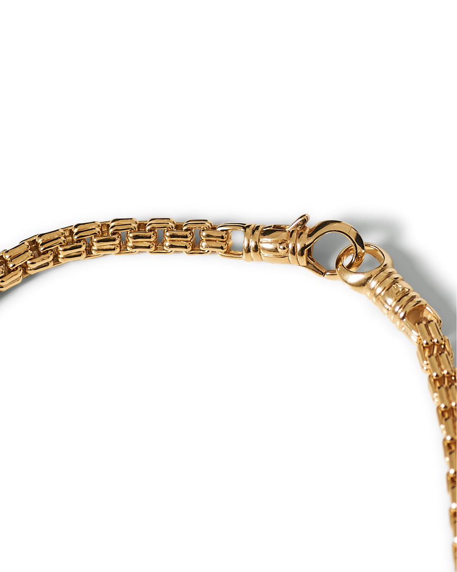 Herren | Tom Wood Venetian Bracelet Double M Bracelet Gold | Tom Wood | Venetian Bracelet Double M Bracelet Gold