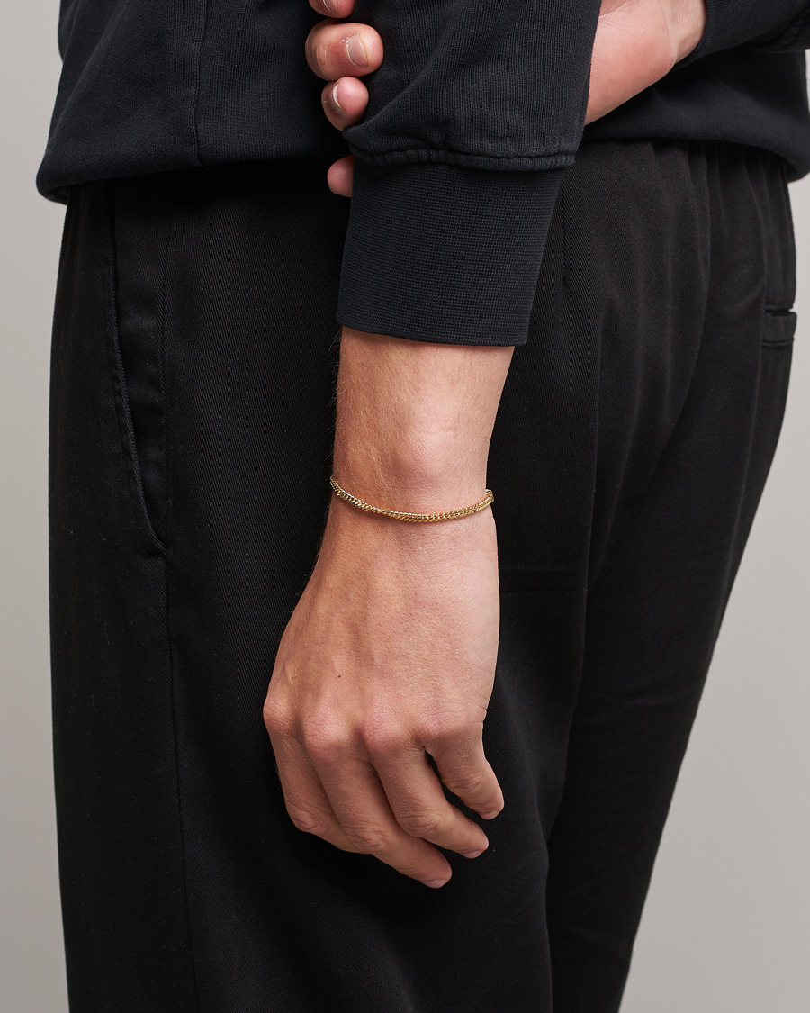 Herr | Accessoarer | Tom Wood | Curb Bracelet M Gold