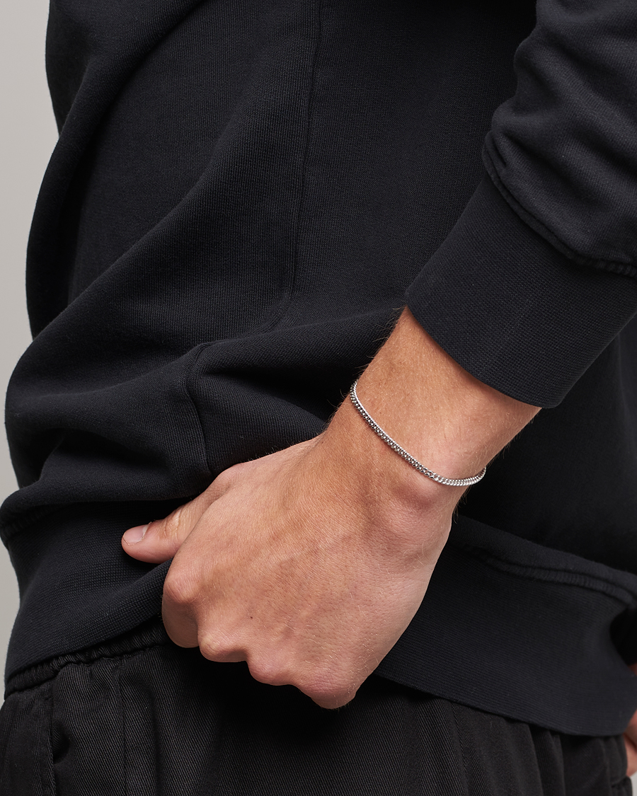 Herren | Contemporary Creators | Tom Wood | Curb Bracelet M Silver