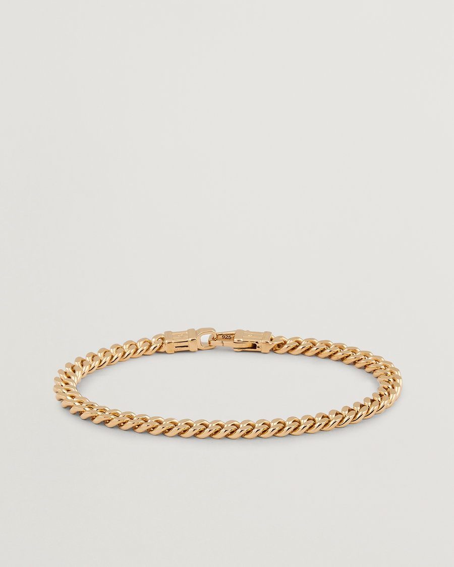 Herren | Schmuck | Tom Wood | Curb Bracelet L Gold