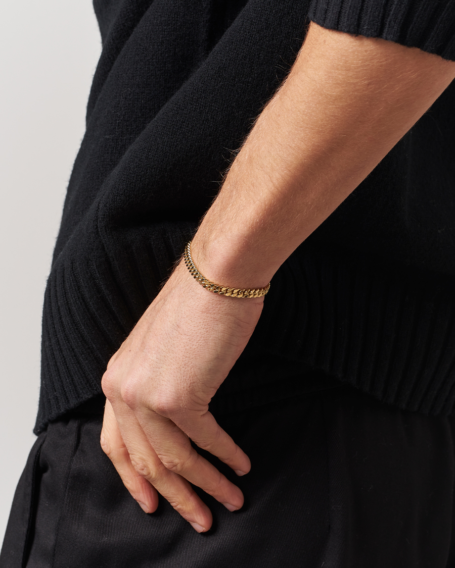 Herr |  | Tom Wood | Curb Bracelet L Gold