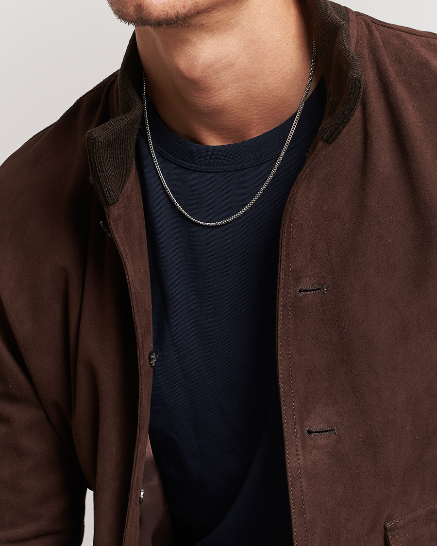 Herren | Tom Wood | Tom Wood | Curb Chain M Necklace Silver