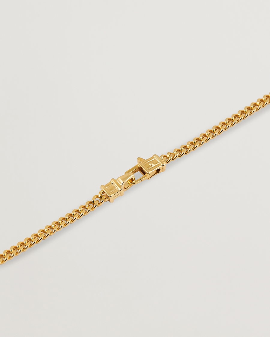 Herren | Schmuck | Tom Wood | Curb Chain M Necklace Gold