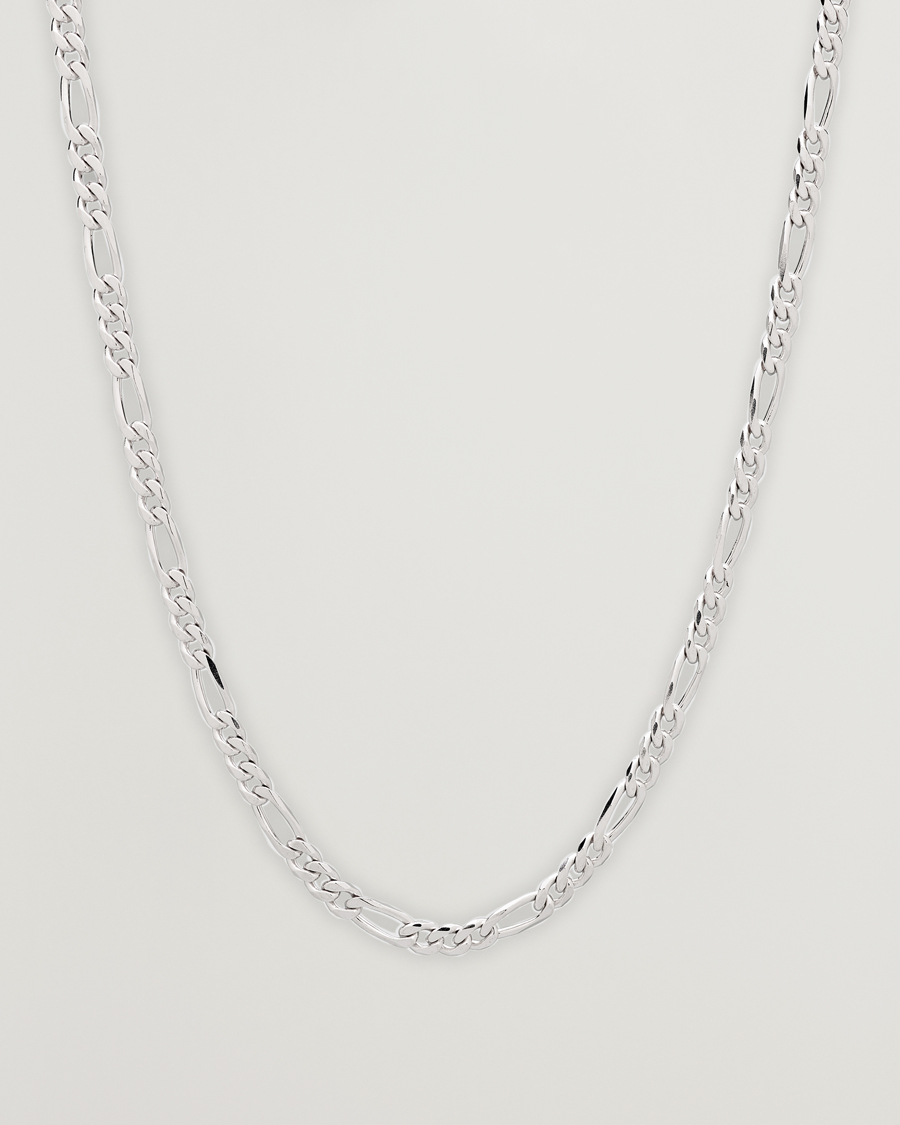 Herren |  | Tom Wood | Figaro Chain Necklace Silver