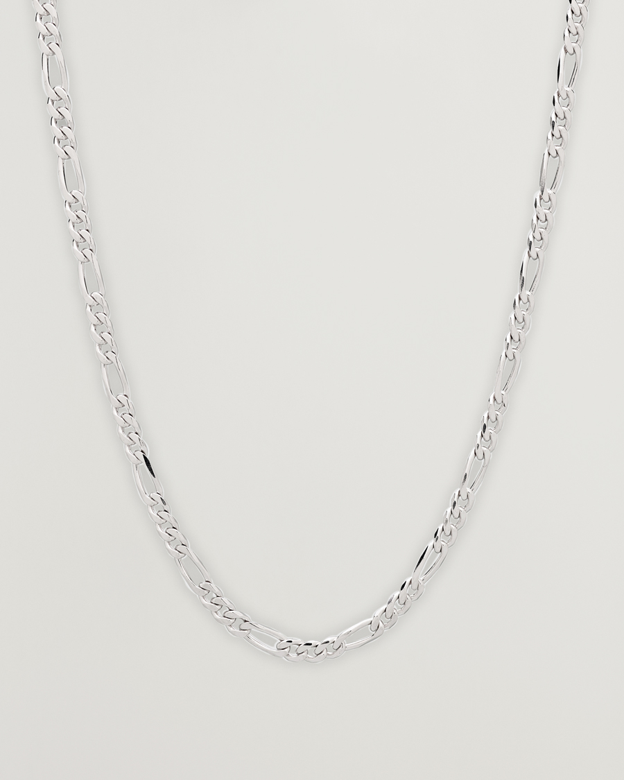 Herren | | Tom Wood | Figaro Chain Necklace Silver