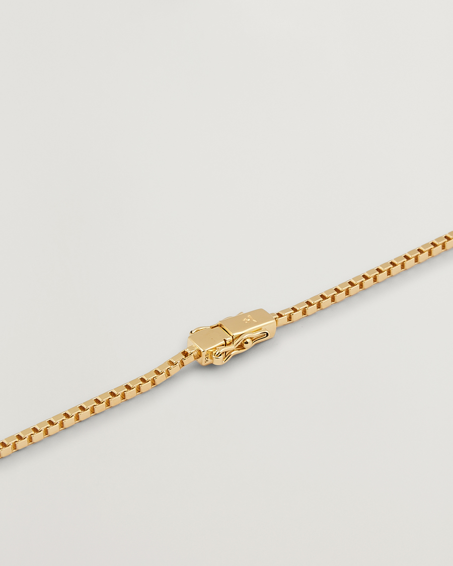 Herren | Tom Wood Square Chain M Necklace Gold | Tom Wood | Square Chain M Necklace Gold