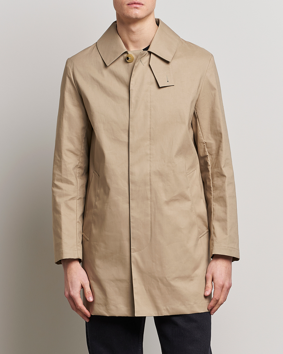 Herren | Stylisch im Regen | Mackintosh | Cambridge Car Coat Fawn