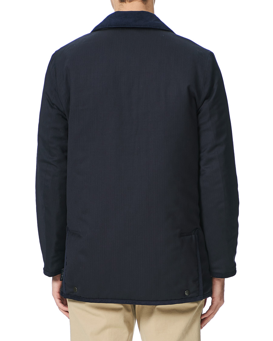 Herren | Jacken | Mackintosh | Wool Brunel Coat Navy