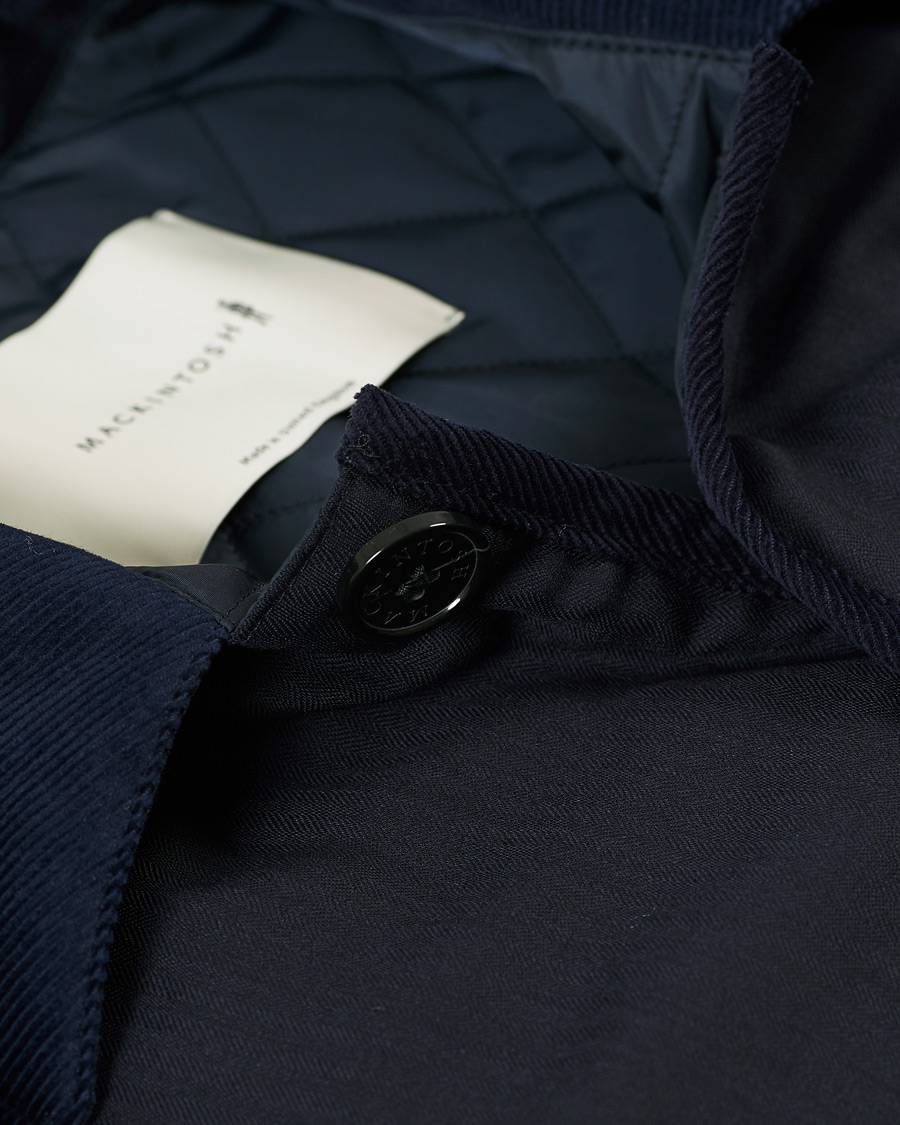 Herren | Jacken | Mackintosh | Wool Brunel Coat Navy