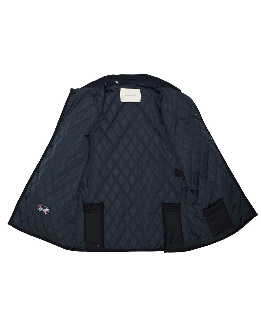 Herren | Jacken | Mackintosh | Wool Brunel Coat Navy